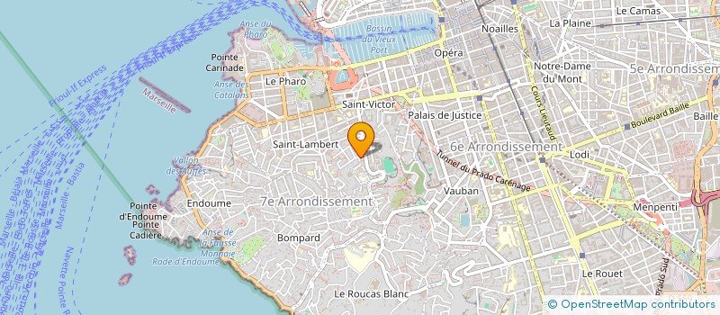 localisation de l'entreprise SCI MILLY à MARSEILLE