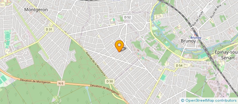 localisation de l'entreprise SCI MILO  YERRES