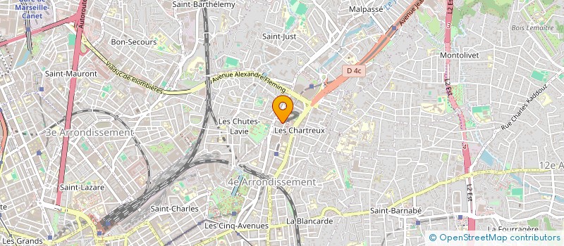 localisation de l'entreprise SCI MILO à MARSEILLE