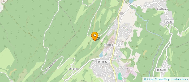 localisation de l'entreprise SCI MILO  COTEAUX DU LIZON