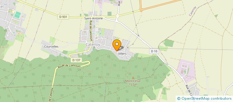 localisation de l'entreprise SCI MILO  CATENOY