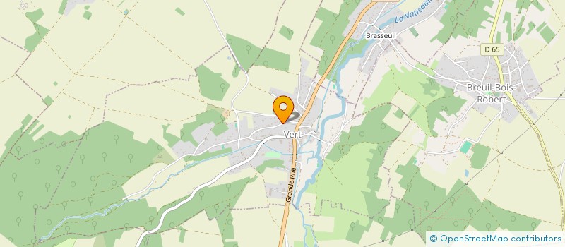 localisation de l'entreprise SCI MILO IMMO  VERT