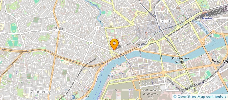 localisation de l'entreprise SCI MILOCHAU HOLDING CONSEIL  NANTES