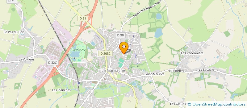 localisation de l'entreprise SCI MILORD à LA GARNACHE