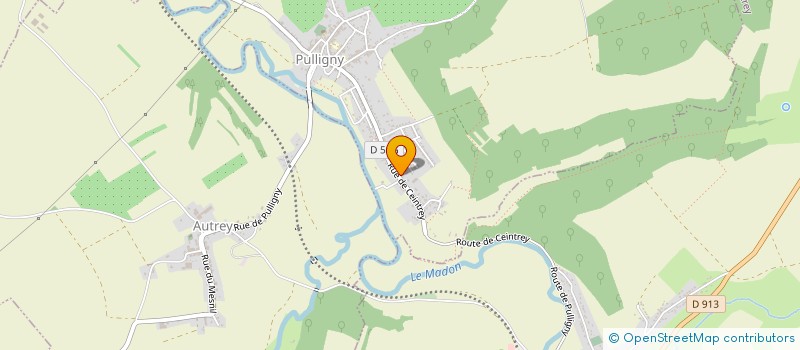 localisation de l'entreprise SCI MILOSTAN  PULLIGNY