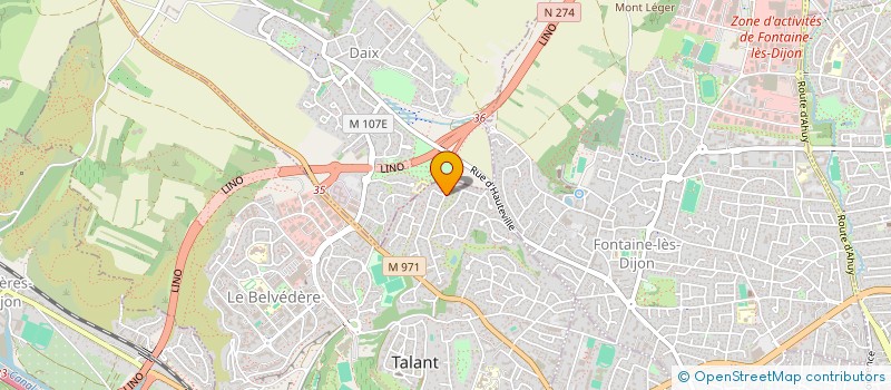 localisation de l'entreprise SCI MILPA  TALANT