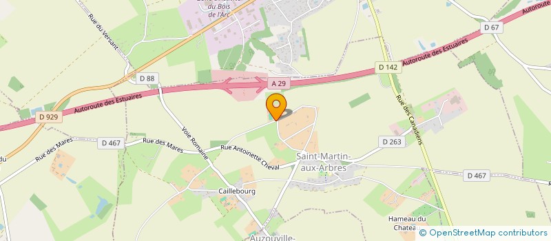 localisation de l'entreprise SCI MILTON  SAINT-MARTIN-AUX-ARBRES