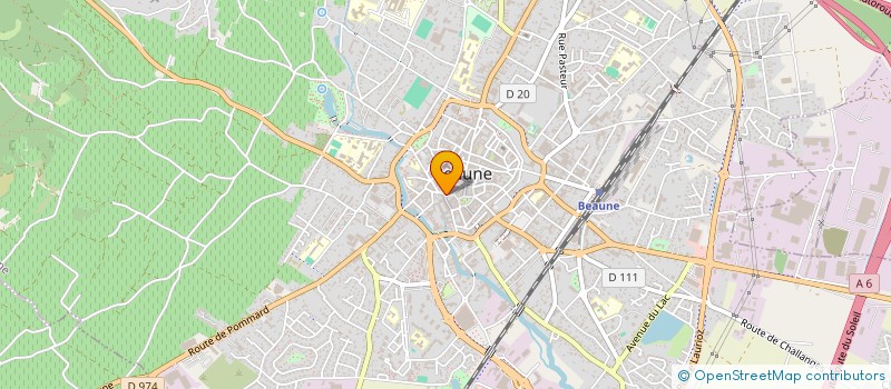 localisation de l'entreprise SCI MILUCIE à BEAUNE