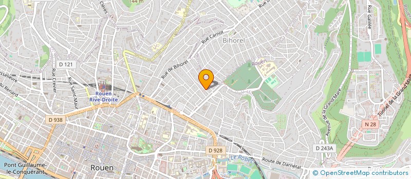 localisation de l'entreprise SCI MILUCINE  ROUEN