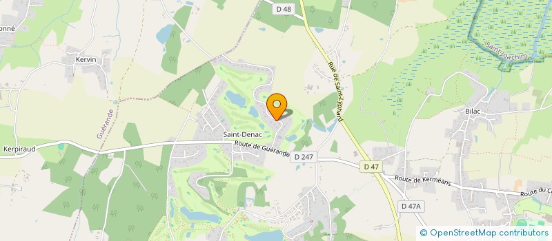 localisation de l'entreprise SCI MILY  SAINT-ANDRE-DES-EAUX