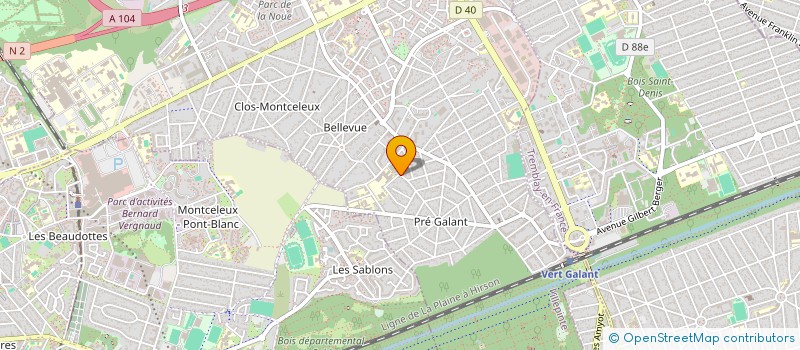 localisation de l'entreprise SCI MIM à VILLEPINTE