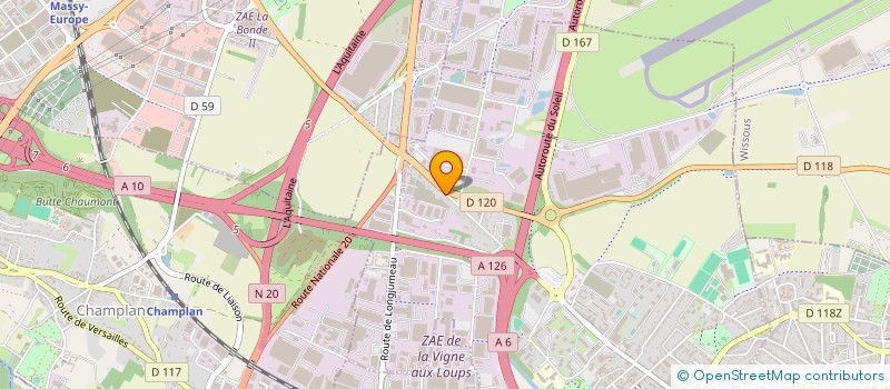 localisation de l'entreprise SCI MIMA NASNR à CHILLY-MAZARIN