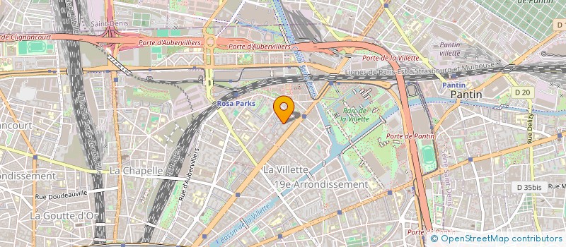 localisation de l'entreprise SCI MIMACHI  PARIS