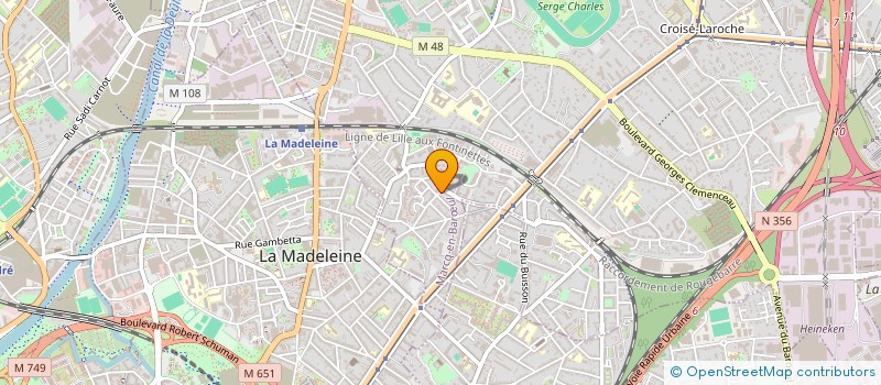 localisation de l'entreprise SCI MIMACHRIDE à MARCQ-EN-BARŒUL