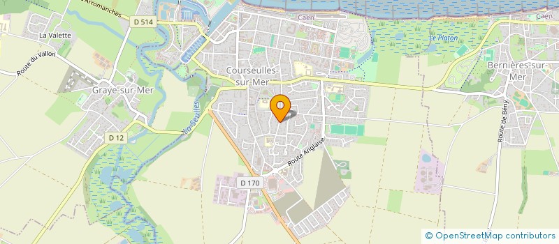 localisation de l'entreprise SCI MIMALIE  GRAYE-SUR-MER