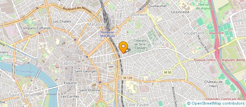 localisation de l'entreprise SCI MIMATIN à TOULOUSE