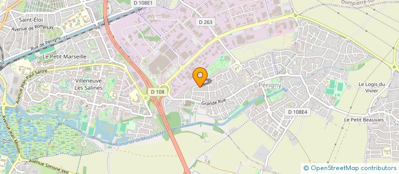 localisation de l'entreprise SCI MIMAUNET  PERIGNY