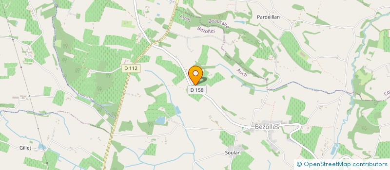 localisation de l'entreprise SCI MIMAV  MANSENCOME