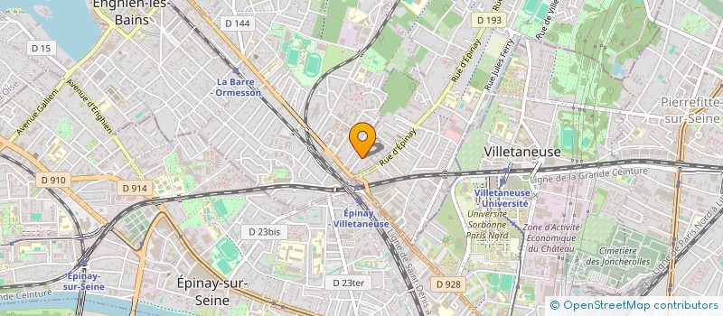 localisation de l'entreprise SCI MIMAZONE  DEUIL-LA-BARRE