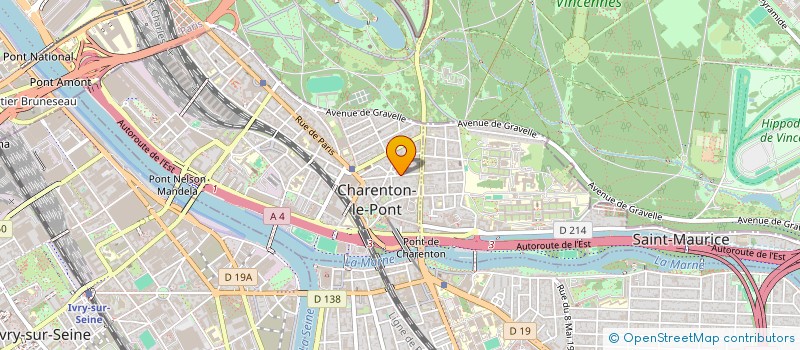 localisation de l'entreprise SCI MIME  CHARENTON-LE-PONT