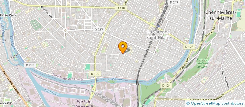 localisation de l'entreprise SCI MIMI à SAINT-MAUR-DES-FOSSES