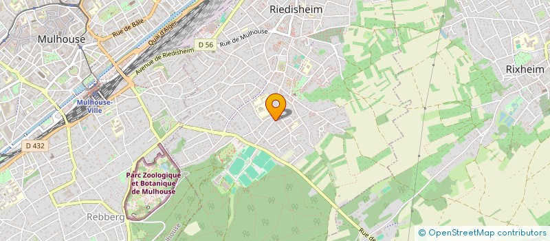 localisation de l'entreprise SCI MIMI  RIEDISHEIM