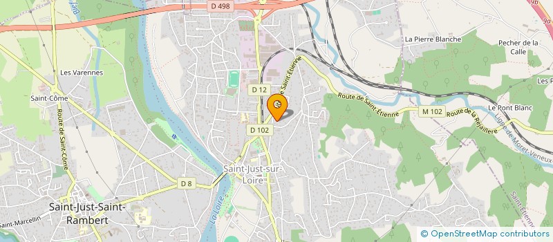 localisation de l'entreprise SCI MIMI  SAINT-JUST-SAINT-RAMBERT