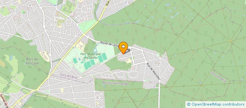 localisation de l'entreprise SCI MIMIE  SUCY-EN-BRIE