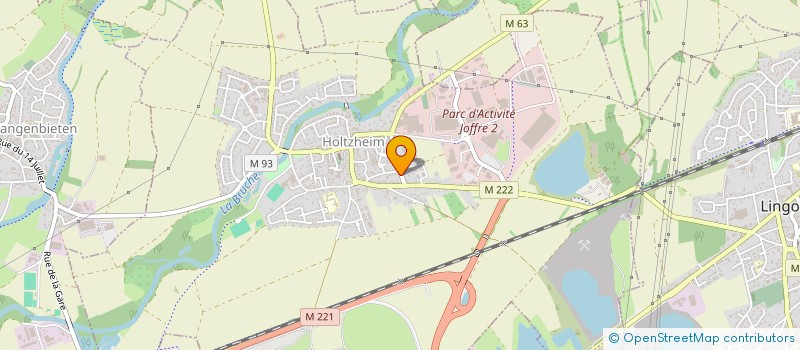 localisation de l'entreprise SCI MIMILI ASSOCIES  HOLTZHEIM