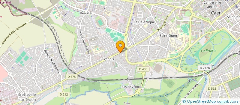 localisation de l'entreprise SCI MIMINE  CAEN