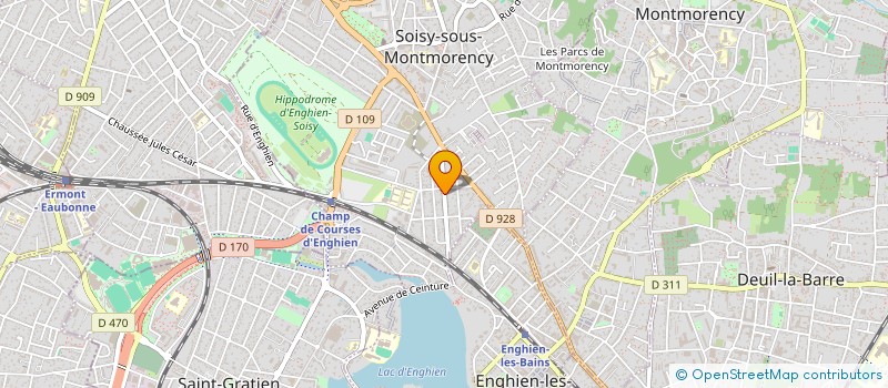 localisation de l'entreprise SCI MIMMO  SOISY-SOUS-MONTMORENCY
