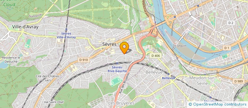 localisation de l'entreprise SCI MIMMO à SEVRES