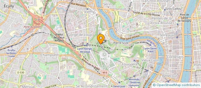 localisation de l'entreprise SCI MIMMO AZUR  LYON