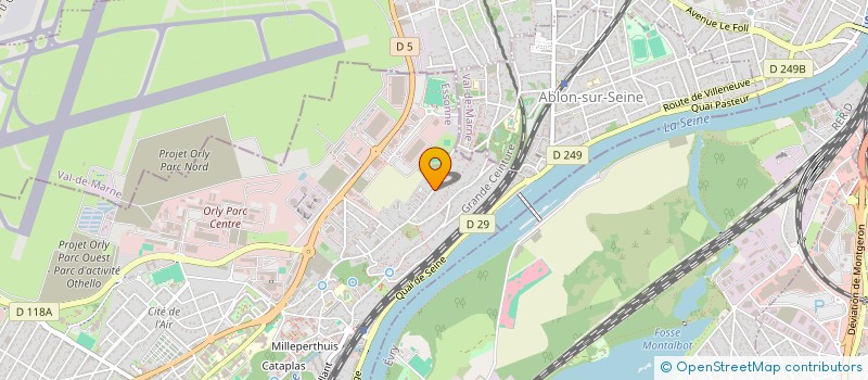 localisation de l'entreprise SCI MIMO à ATHIS-MONS