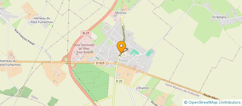 localisation de l'entreprise SCI MIMO  TOTES