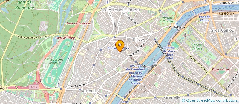 localisation de l'entreprise SCI MIMOGEA  PARIS