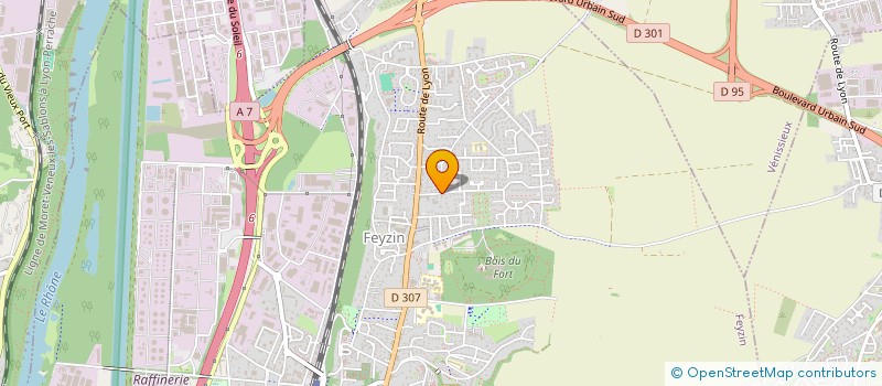 localisation de l'entreprise SCI MIMOL  FEYZIN