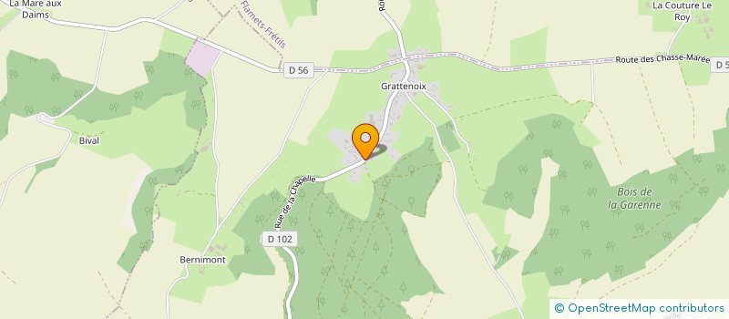 localisation de l'entreprise SCI MIMOSA  BEAUSSAULT