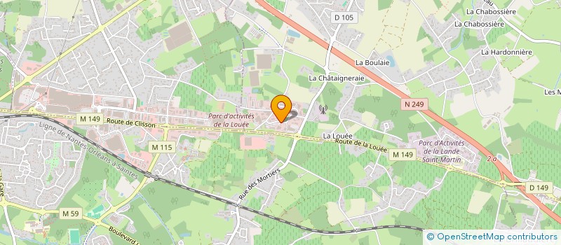 localisation de l'entreprise SCI MIMOSA  HAUTE-GOULAINE