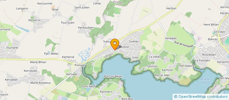 localisation de l'entreprise SCI MIMOSA  ARRADON