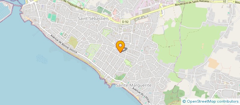 localisation de l'entreprise SCI MIMOSAS 14 à PORNICHET