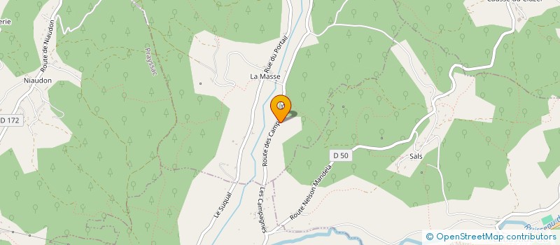 localisation de l'entreprise SCI MIMOSAS  LES JUNIES