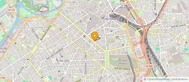 localisation de l'entreprise SCI MIMOSAS à LILLE
