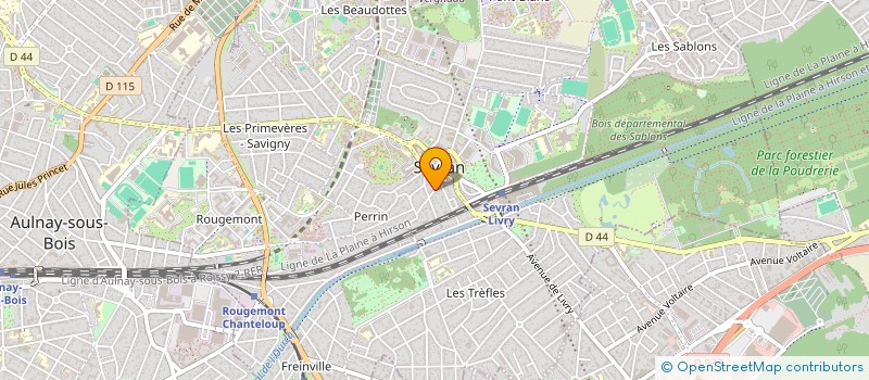 localisation de l'entreprise SCI MIMOSO à SEVRAN