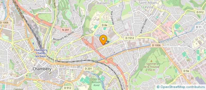 localisation de l'entreprise SCI MIMOU à BASSENS