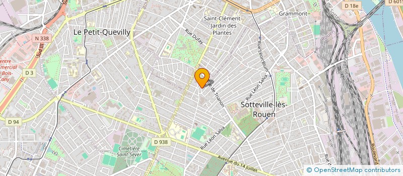 localisation de l'entreprise SCI MIMSHACK  SOTTEVILLE-LES-ROUEN