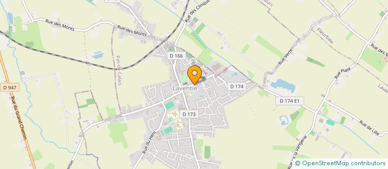 localisation de l'entreprise SCI MINA 2 FIL  LAVENTIE