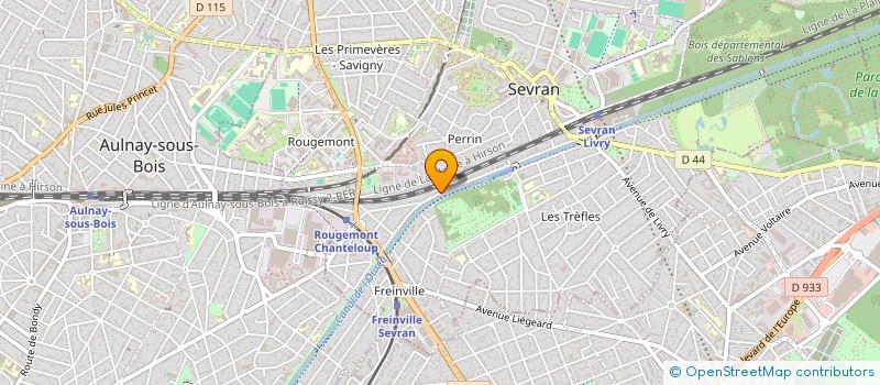 localisation de l'entreprise SCI MINA à SEVRAN