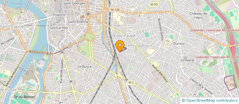 localisation de l'entreprise SCI MINA à TOULOUSE