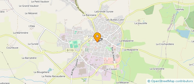 localisation de l'entreprise SCI MINA  VILLAINES-LA-JUHEL